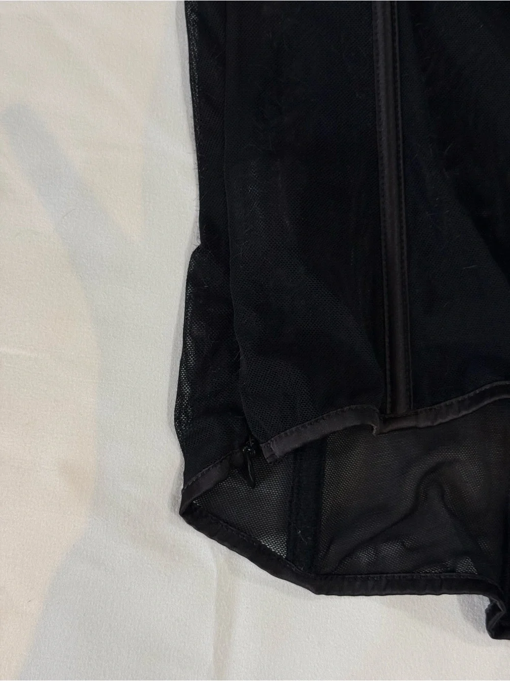 Tiger Mist Black Sheer Strapless Bustier